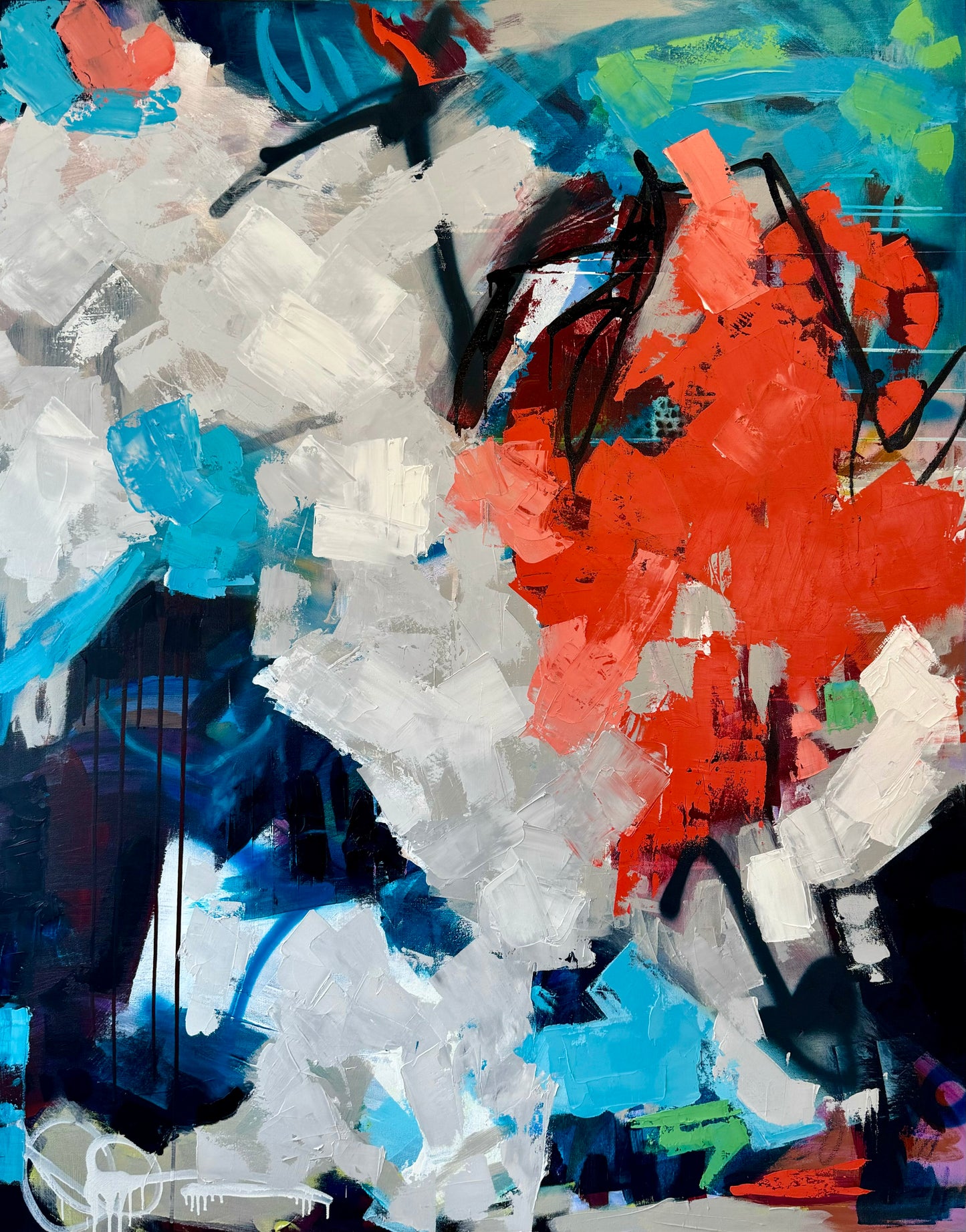 "Friday I'm in Love" 48x60