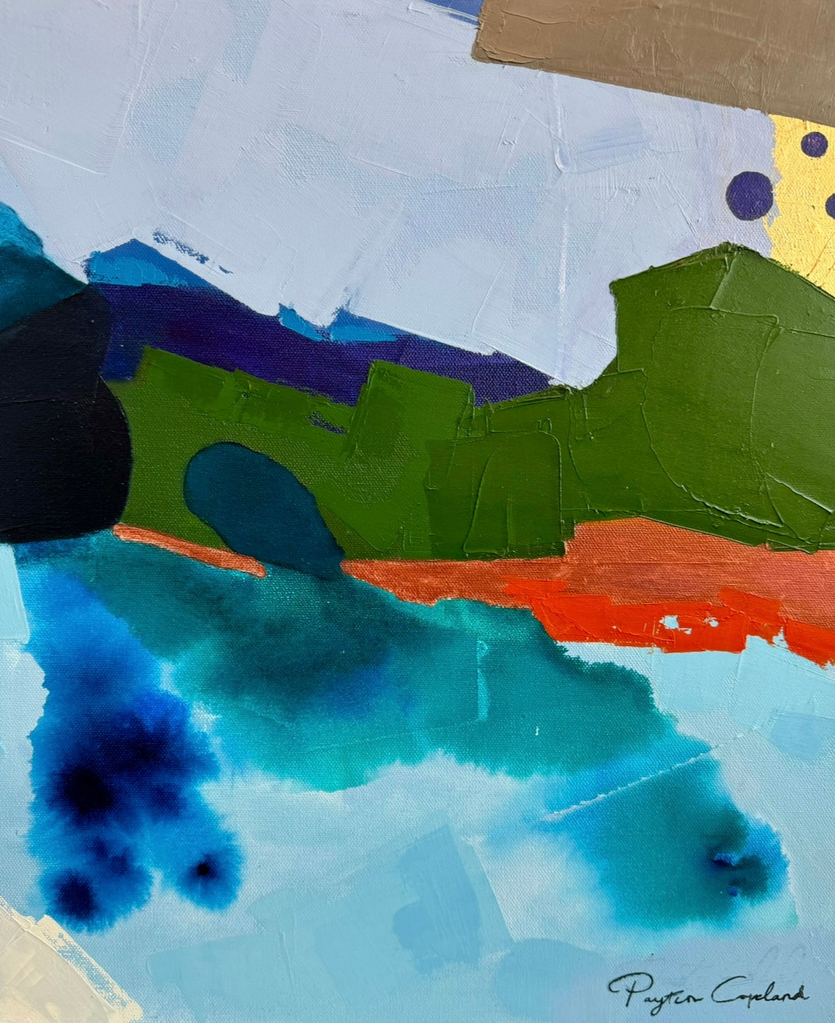 "Candyland Skies" 36x36