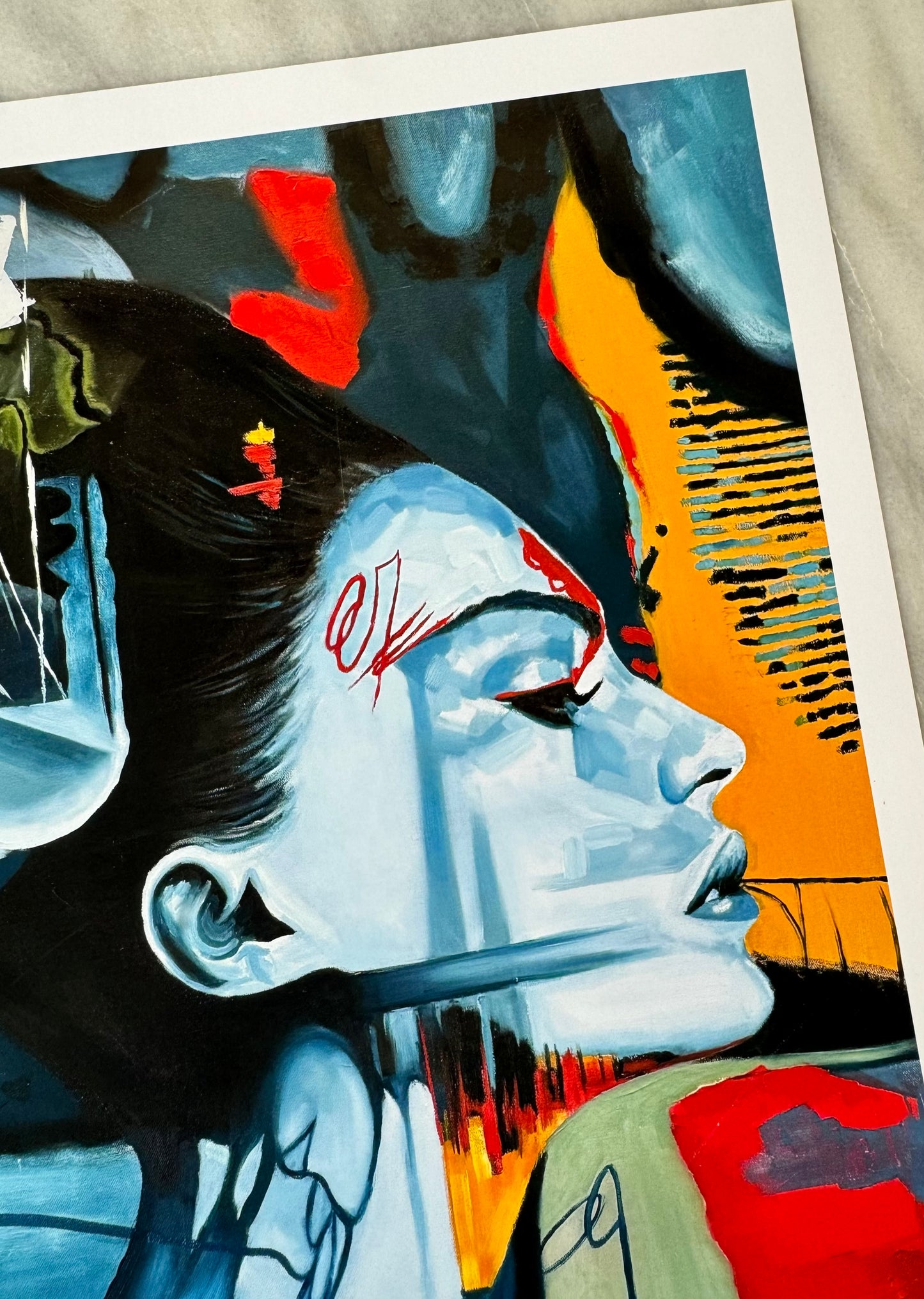 "Warrior" Print 11x14