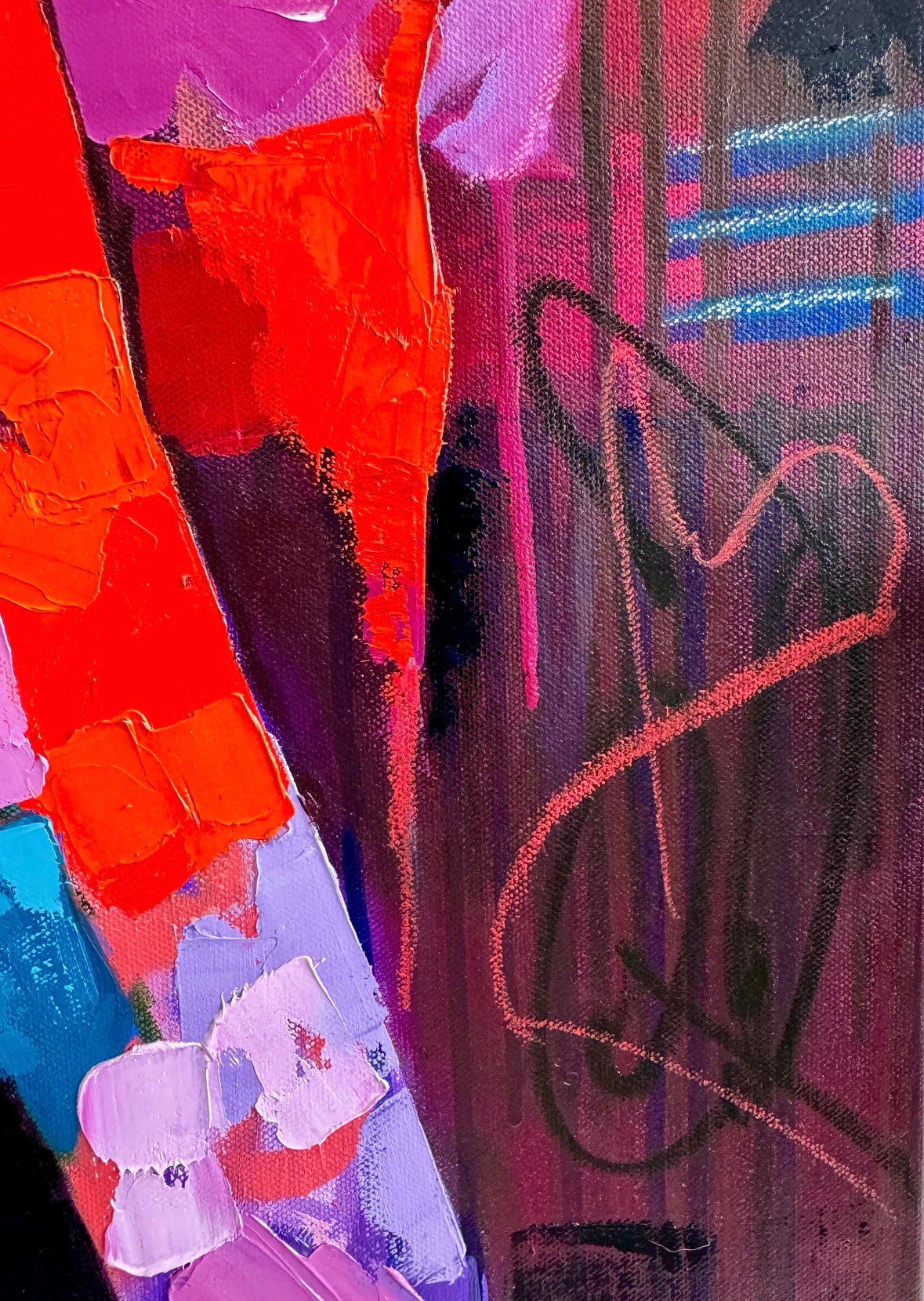 'Violetta" 24x30