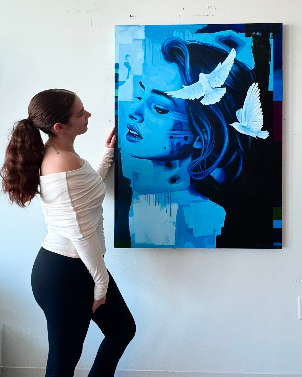“Fantasies In Bloom” 36x48