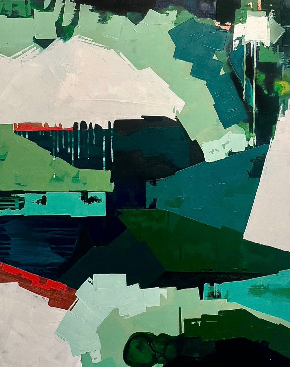 "Stolen Glances" 30x40