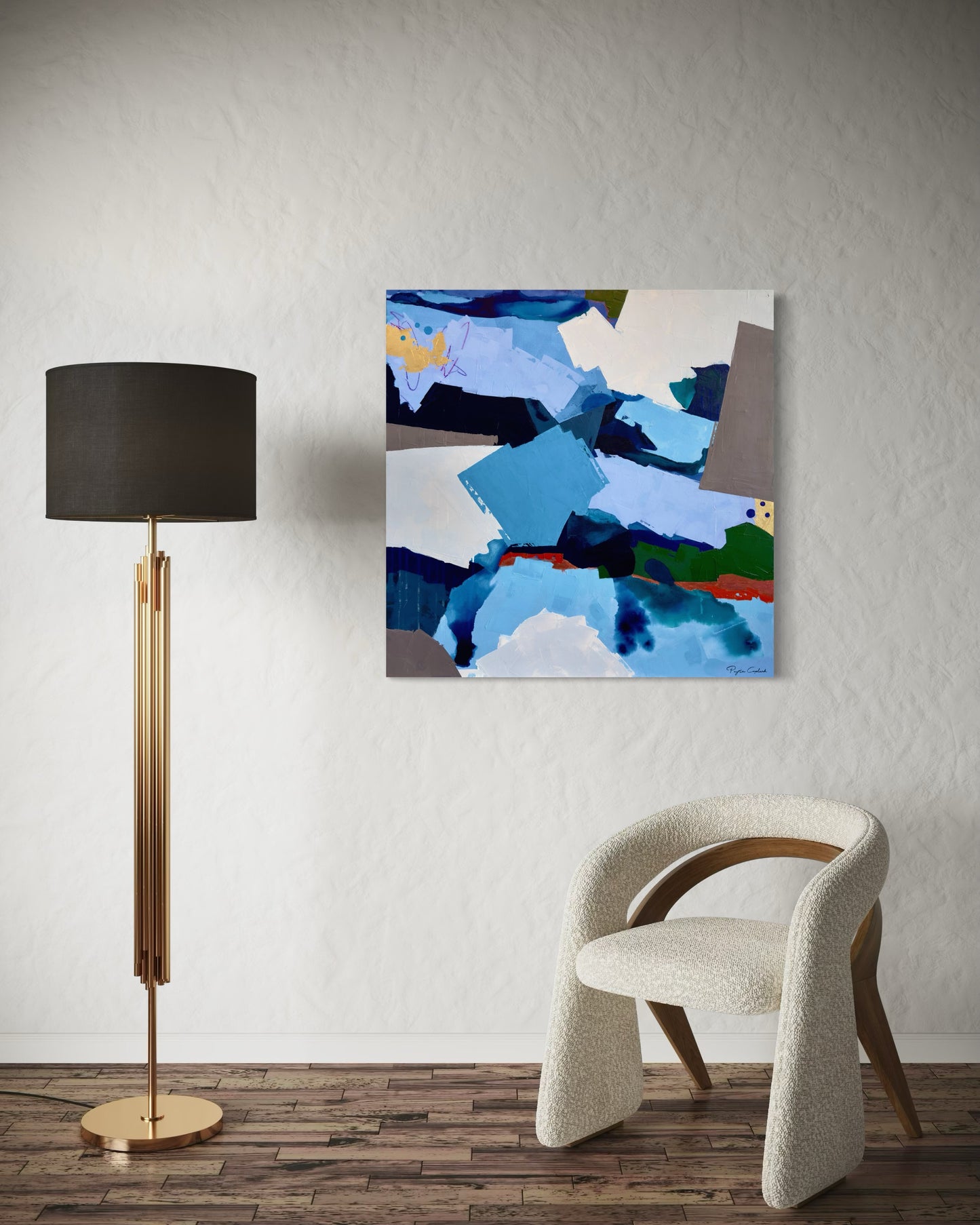 "Candyland Skies" 36x36