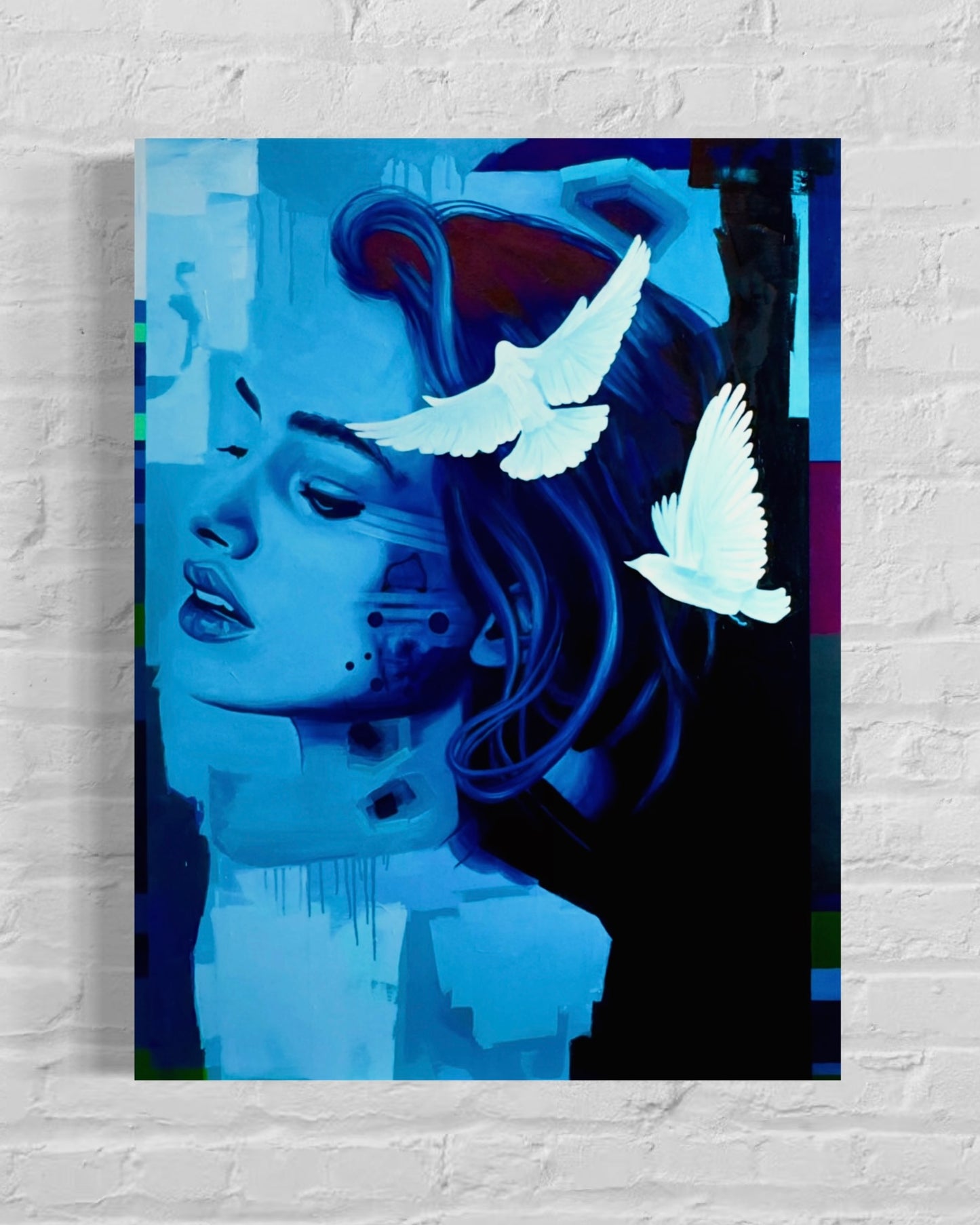 “Fantasies In Bloom” 36x48