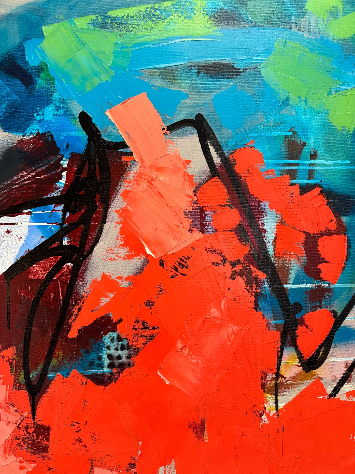 "Friday I'm in Love" 48x60