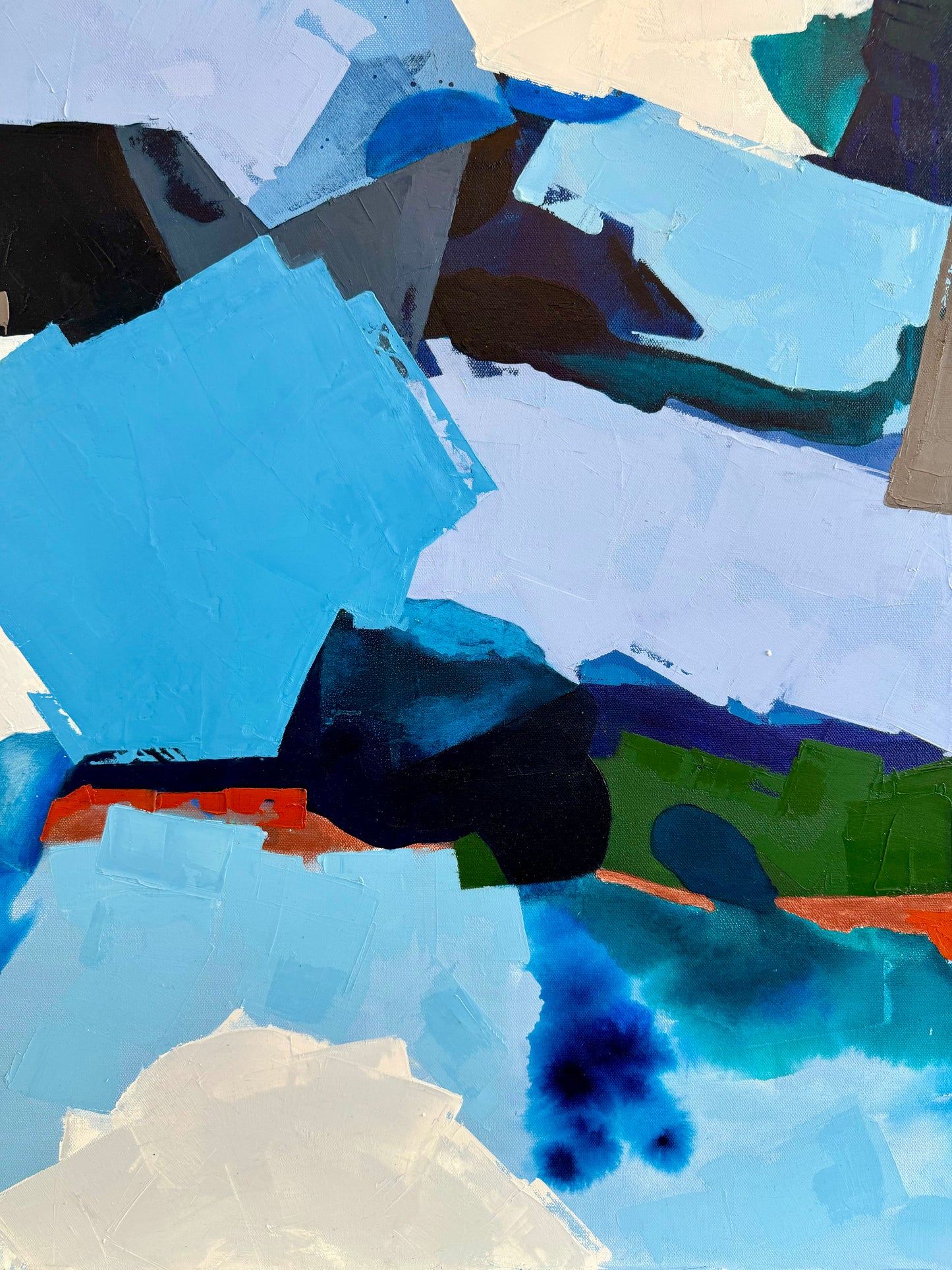 "Candyland Skies" 36x36