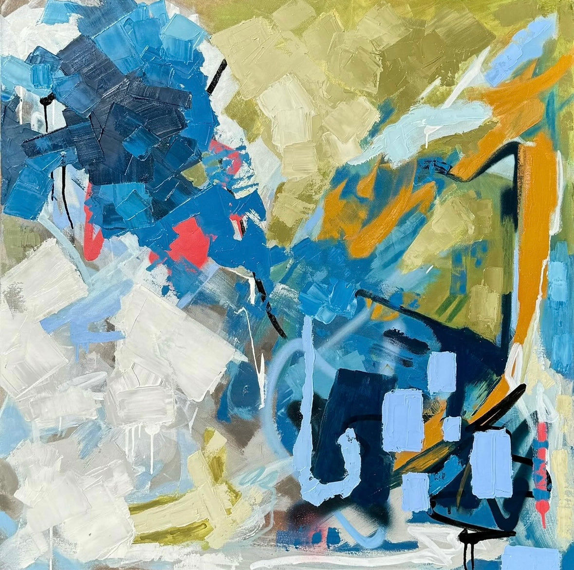 "December" 36x36