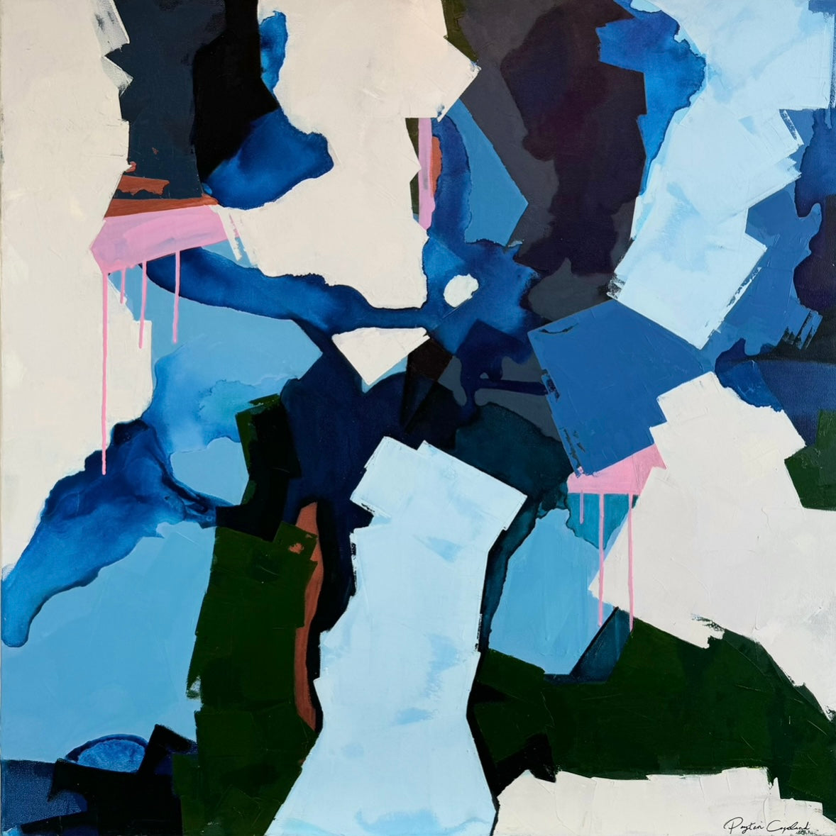 "Echoes In The Moonlight" 36x36