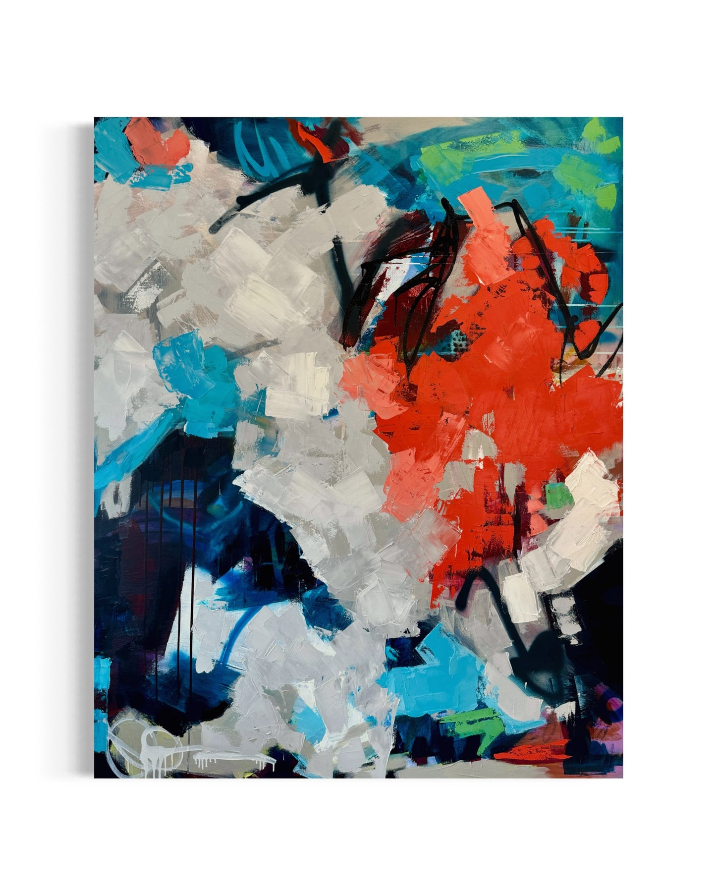 "Friday I'm in Love" 48x60