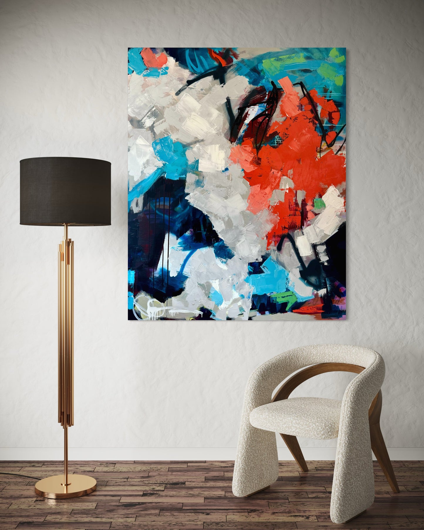 "Friday I'm in Love" 48x60