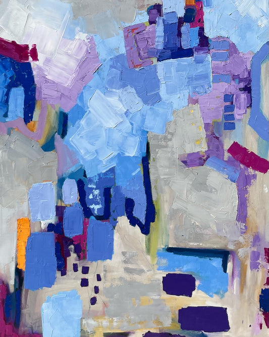 "Floating Downstream" 36x48