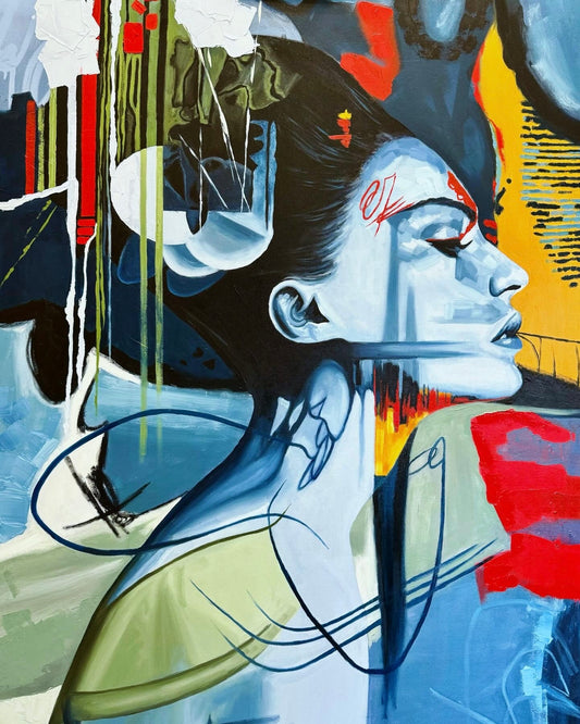 "Warrior" 36x48